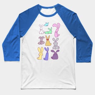 Pastel Bunnies! Baseball T-Shirt